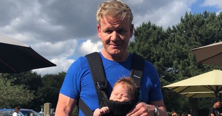 Gordon Ramsay Posted This Sweet Photo With His Son - But One Detail Got Everyone Panicking