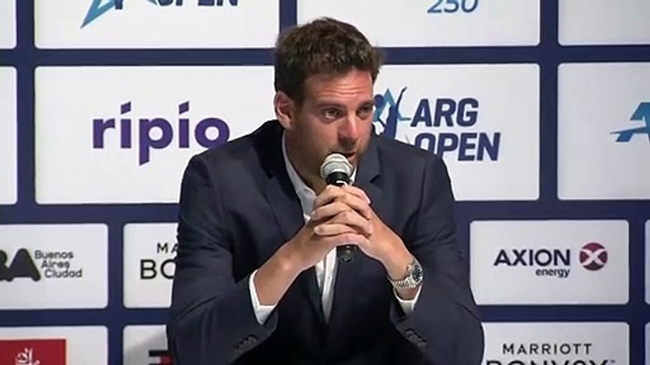 ATP - Buenos Aires 2022 - Juan Martin Del Potro : "Puede que sean más despedidas que regresos, la rodilla me está dando una pesadilla..."