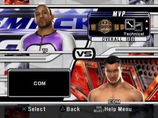 WWE SmackDown vs. Raw 2008 online multiplayer - ps2