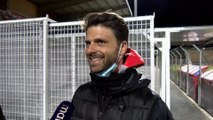 Interview maritima: Grégory Poirier coach du FC Martigues après le succès contre Grasse