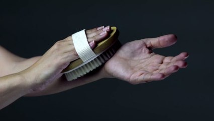Dry body brushing is the new trend celebrities are going wild for