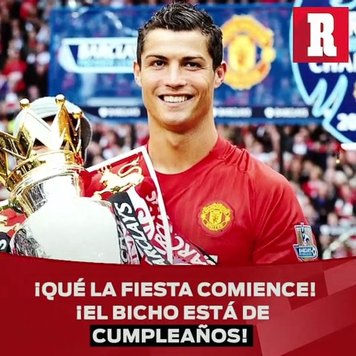 Feliz cumpleaños CR7