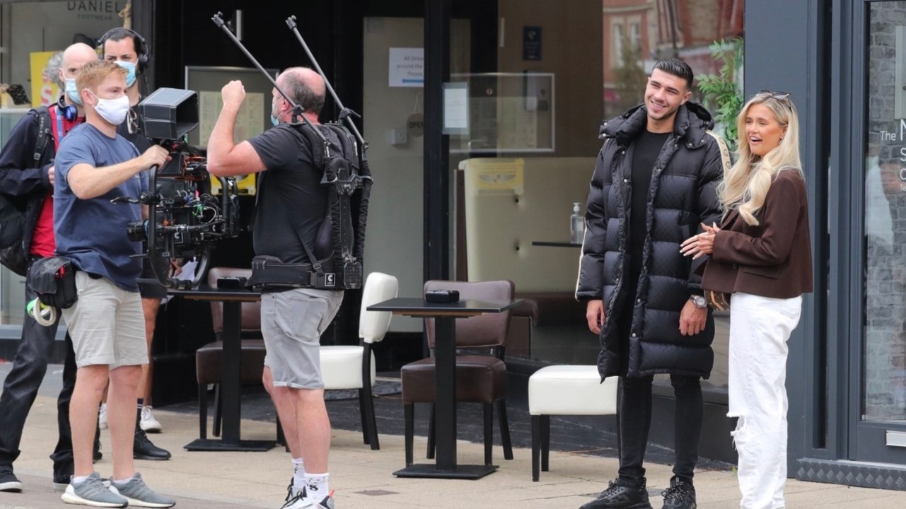 Do we hear wedding bells? Tommy and Molly Mae pictured ring shopping