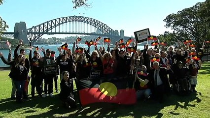 Aboriginal flag to fly on top of Sydney Harbour Bridge permanently