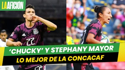Chucky' Lozano y Stephany Mayor, nominados a lo mejor de Concacaf en 2021