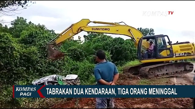 Tabrakan Minibus dan Truk di Mesuji Lampung, Kendaraan Hancur dan 3 Orang Meninggal Dunia