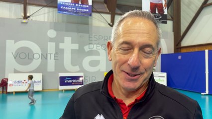 L’interview de Christophe Charroux le coach de Martigues