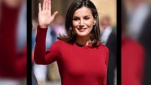 Letizia d’Espagne : la reine ose le total look beige et les baskets !