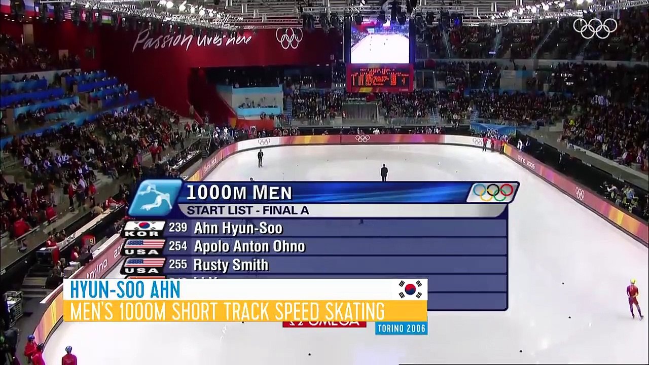 Men's 1000m short track speed skating ⛸ - Last 5 champions
