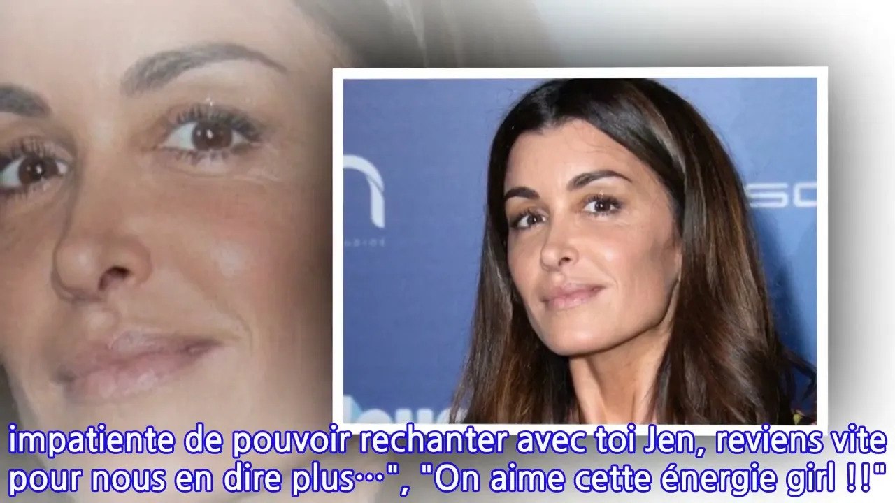 "Je suis tout simplement heureuse" : excitée, Jenifer annonce une grande nouvelle sur...