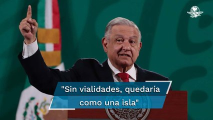 AMLO garantiza vialidades necesarias para el acceso al Aeropuerto Felipe Ángeles