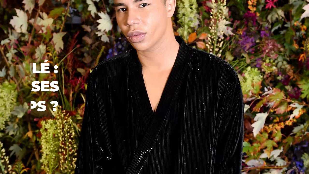 Olivier Rousteing : gravement brûlé, comment le styliste a-t-il caché ses blessures si longtemps ?