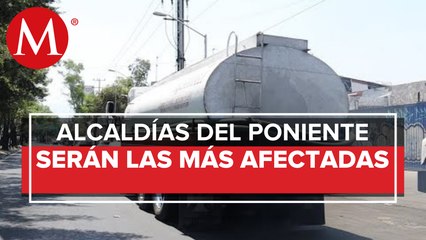Sacmex atenderá con pipas de agua gratuitas a alcaldías de CdMx
