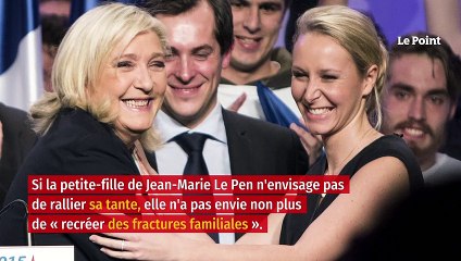 Marion Maréchal derrière Éric Zemmour ? « Je réfléchis »