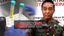 Panglima TNI Siap Bantu  Cari Relawan Uji Klinis Tahap 3 Vaksin Merah Putih