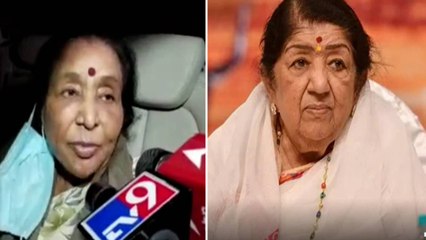 Video herunterladen: Lata Mangeshkar's Sister Asha Bhosle Talks about sister Lata Mangeshkar | FilmiBeat