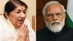 PM Modi condoles sad demise of Lata Mangeshkar