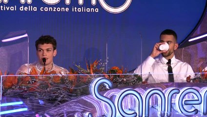 Sanremo 2022, i vincitori Blanco e Mahmood: "Grazie Italia, vi porteremo a Eurovision"