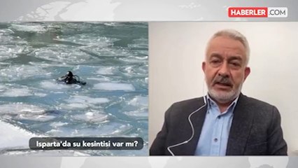 Isparta Belediye Başkanı-Kar yağışı berekettir, bizi kuraklıktan kurtardı