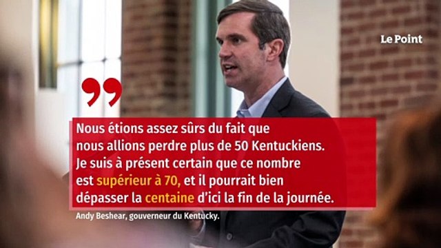 États-Unis : de violentes tornades font au moins 83 morts