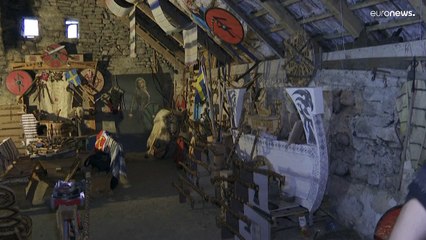 شاهد: بوسني يعيش حياة الـ"فايكينغ" بعدما شاهد المسلسل الشهير