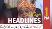 ARY News | Headlines | 1 PM | 6th February 2022