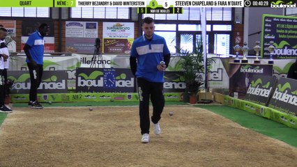 BEZANDRY-WINTERSTEIN vs CHAPELAND-N'DIAYE : Quart du défi doublette pétanque Boulenciel