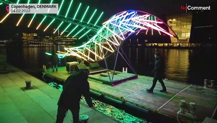 شاهد: مهرجان الأنوار يضيء العاصمة الدنماركية كوبنهاغن