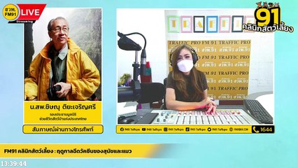 ฤดูกาลฉีดวัคซีนของสุนัขและแมว EP.2 : FM91 คลินิกสัตว์เลี้ยง : 6 กุมภาพันธ์ 2565