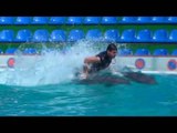 Dolphin Trainers Perform Incredible Dolphin Surfing Tricks In Dolphinarium