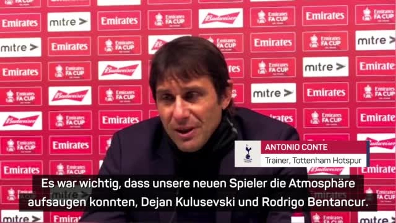 Conte lobt Neuzugänge: “Haben viel Talent”