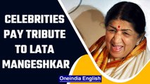 Legendary singer Lata Mangeshkar passes away, celebrities pay tribute | OneIndia News