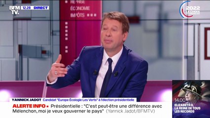 Yannick Jadot: "On veut augmenter les bas salaires (...) ces métiers qui ont tenu la société"