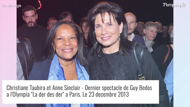 Christiane Taubira cheveux détachés, lissés... ses rares changements capillaires