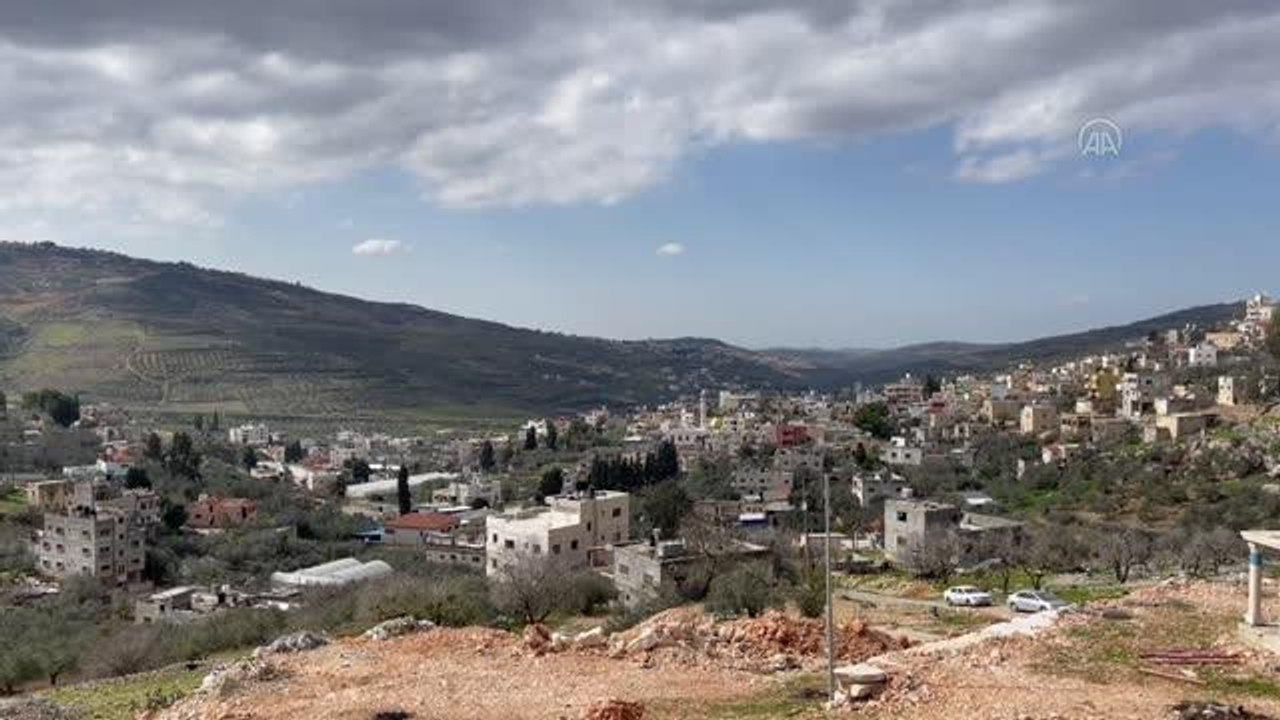 Son dakika haberi... Yasa dışı yerleşimlerle çevrili "ateş hattındaki" Filistin beldesi: Burin