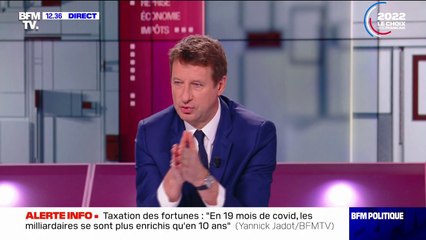 Yannick Jadot: "En 19 mois de Covid-19, les milliardaires se sont plus enrichis que dans les 10 dernières années"