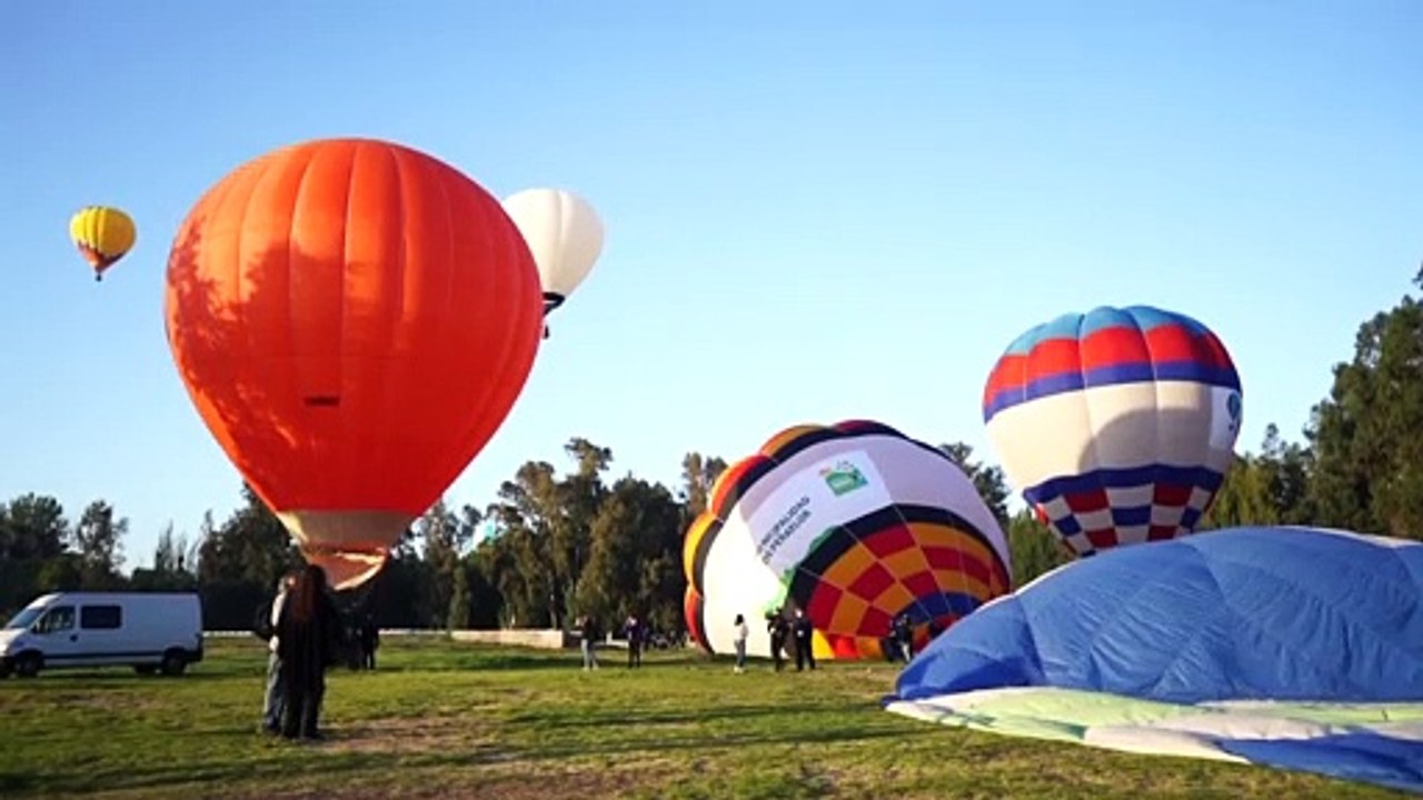 Über den wolken von chilé: im ballon ist die freiheit schier grenzenlos