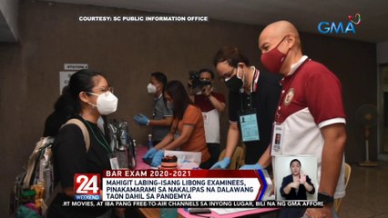 Mahigit labing-isang libong examinees, pinakamarami... | 24 Oras Weekend