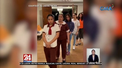 Widow's Web" cast, kumasa sa dance challenges ng TikTok | 24 Oras Weekend