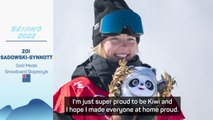 Sadowski-Synnott 'a proud Kiwi' after nation's first Winter Olympic gold