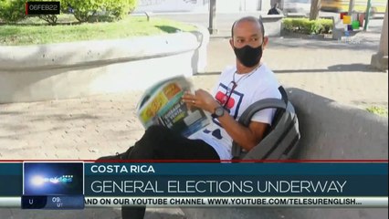 Over 3, 5 million Costa Rican go to the polls to elect their president