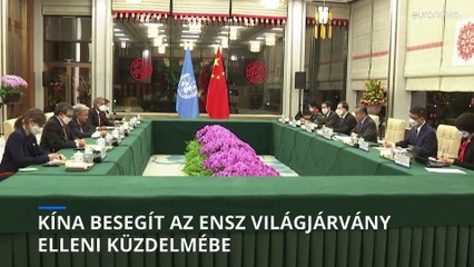 Kína 2 milliárd dózis vakcinával segíti az ENSZ világjárvány elleni küzdelmét