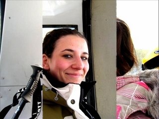 ski meribel cerise et elsa