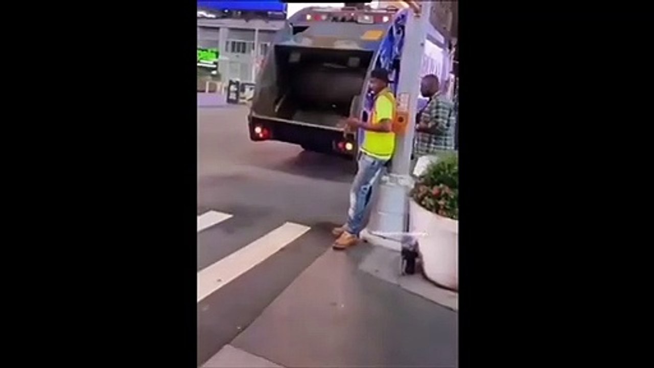 Ramasser les ordures avec style