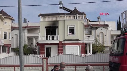 Evde uyurken çıkan yangında öldü
