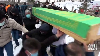 Ölen iki kardeş aynı tabuta konuldu