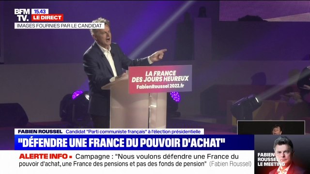 Fabien Roussel souhaite rétablir l'ISF et le tripler