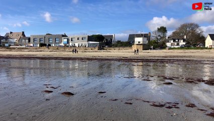 Fouesnant   | Plage du Cap-Coz en Hiver   |  Quimper Bretagne Télé