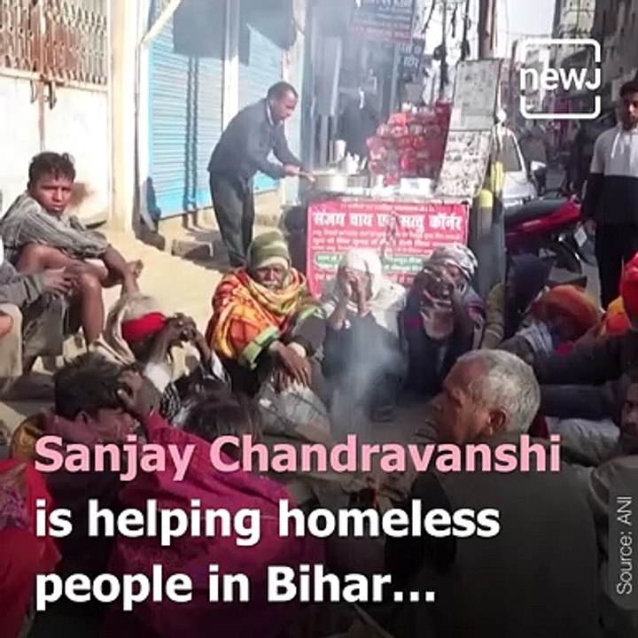 Tea Seller Helps The Less Fortunate In Bihar By Giving Them Blankets