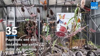 La nouvelle attraction des Machines de l'île : une nuée de papillons